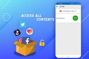 UK VPN - Fast & Secure‏ تصوير الشاشة 3