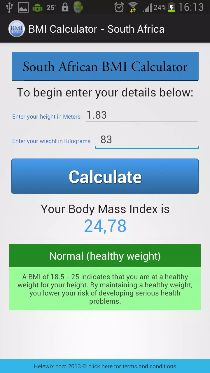 Body Mass Index Calculator KG APK للاندرويد تنزيل