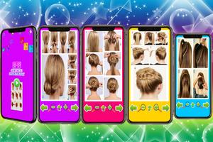 Hairstyles steps پوسٹر