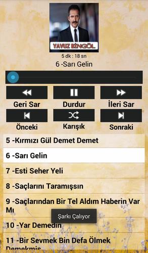 Yavuz Bingol Turkuleri Internetsiz 40 Turku For Android Apk Download