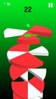 Helix Spiral Christmas Jump Affiche