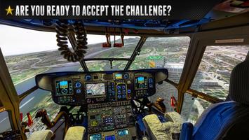 Helicopter Flying Simulator captura de pantalla 1
