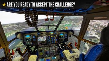 Helicopter Flying Simulator imagem de tela 1