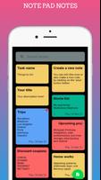 Notepad Notes - Notebook, Memo Affiche