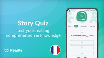 Learn French: News by Readle اسکرین شاٹ 2