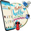 Hi ! ! ! Summer Launcher Theme