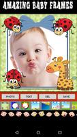 Baby Photo Frames and Stickers Affiche