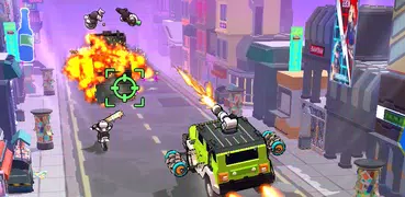 Car Rush: Fighting & Racing