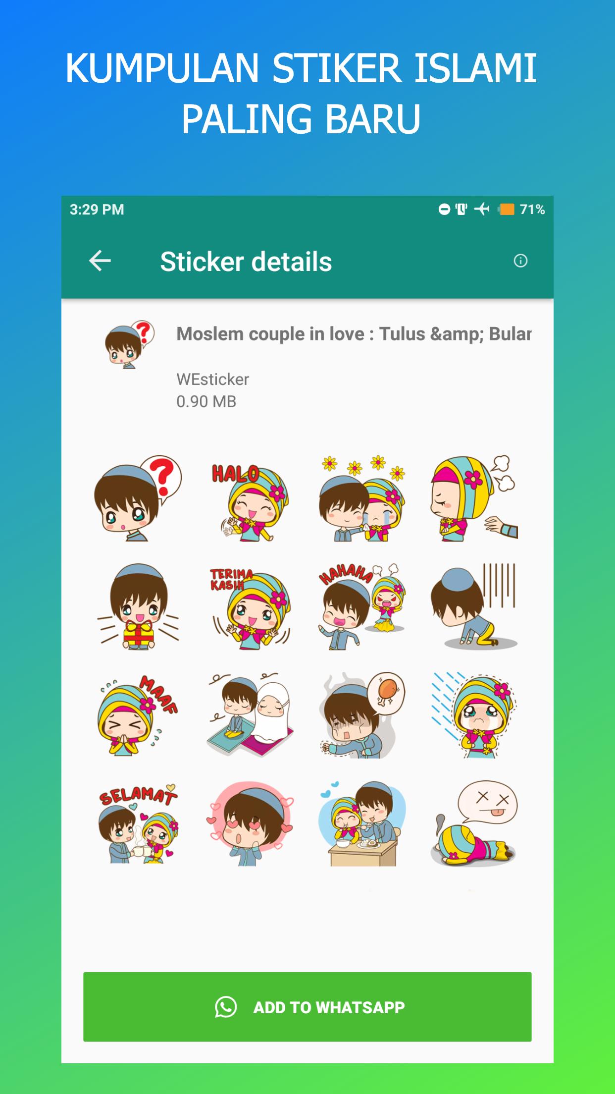 Stiker Islami Whatsapp Terbaru For Android Apk Download