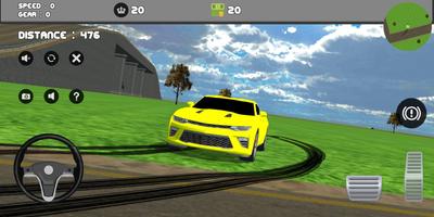 Camaro Driving Simulator постер