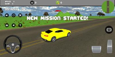 Camaro Driving Simulator скриншот 1