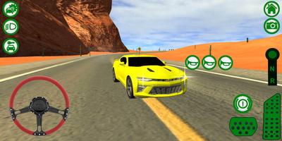 Camaro Driving Simulator 포스터