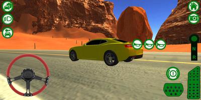 برنامه‌نما Camaro Driving Simulator عکس از صفحه