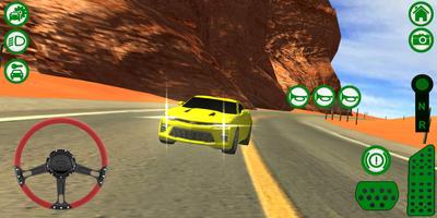 Camaro Driving Simulator اسکرین شاٹ 2