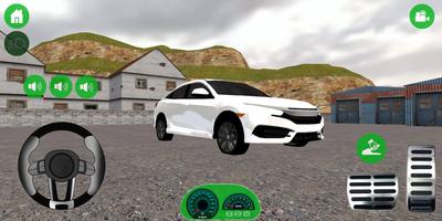Civic Driving Simulator captura de pantalla 1