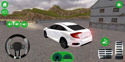Civic Driving Simulator captura de pantalla 2