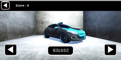 Megane Car Game captura de pantalla 1