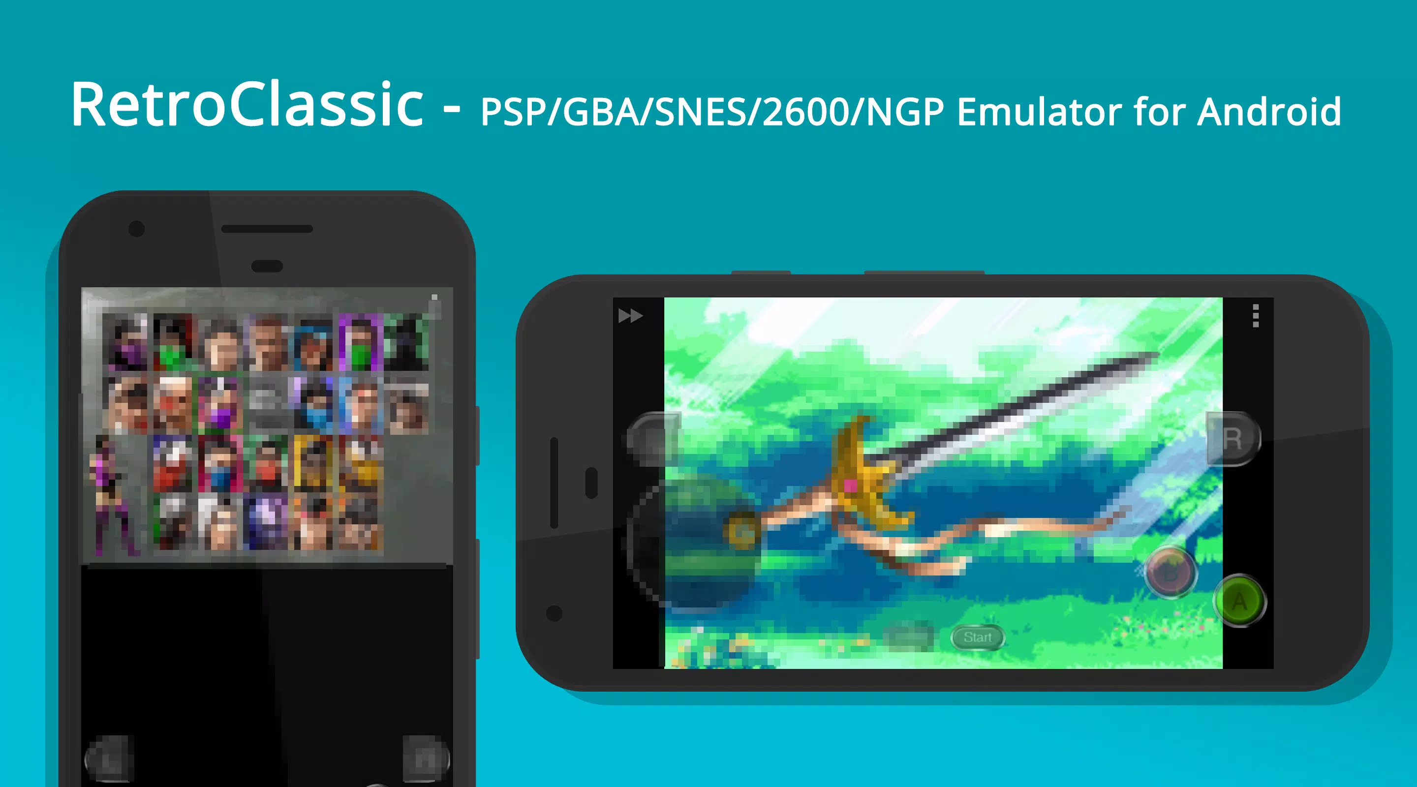 Descarga de APK de 🎮 Classic Emulator for PSP GBA SNES 2600 NGP 👾 para  Android