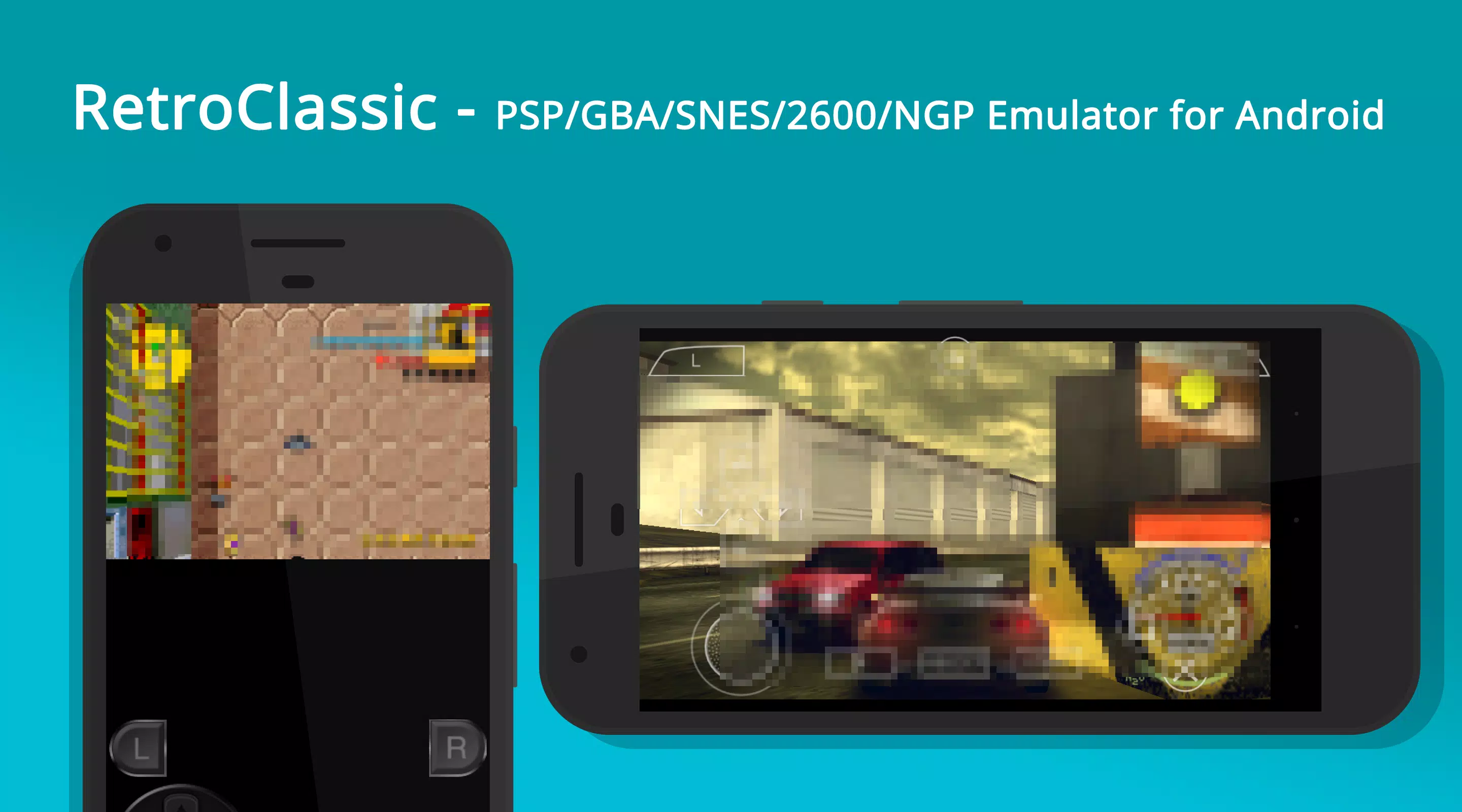 🎮 Classic Emulator for PSP GBA SNES 2600 NGP 👾 APK for Android Download