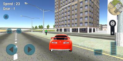 Supra Driving Simulator تصوير الشاشة 1