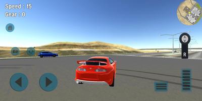 Supra Driving Simulator Cartaz