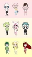 K-pop Webtoon Character Girls स्क्रीनशॉट 3