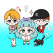 K-Pop Webtoon Character Mini