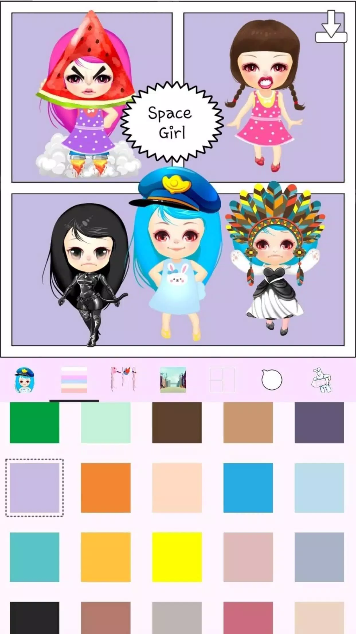 🔥 Download Vlinder Avatar Maker Anime 1.0.7 APK . Create cool