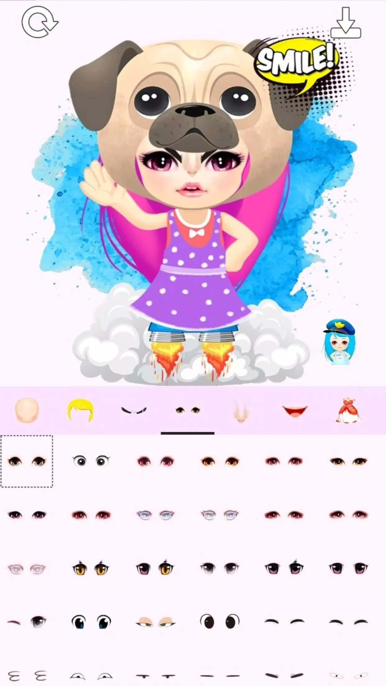 🔥 Download Vlinder Avatar Maker Anime 1.0.7 APK . Create cool