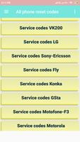 All phone reset codes screenshot 1