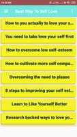 Best way to self love الملصق
