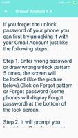 How to unlock an Android phone पोस्टर