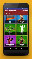 Daily item shop for Battle Royale poster