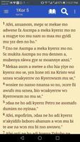 Asante Twi Bible syot layar 2