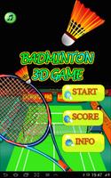 Badminton 3D Game capture d'écran 1