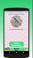 Was für ein Vogel bist du? Plakat
