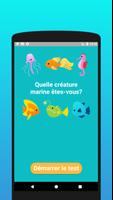 Quelle créature marine êtes-vous? Affiche