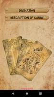 Tarot cards reading poster
