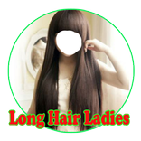 Female Long Hair Model