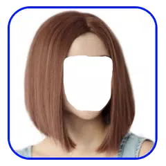 女性のショートヘアモデル アプリダウンロード