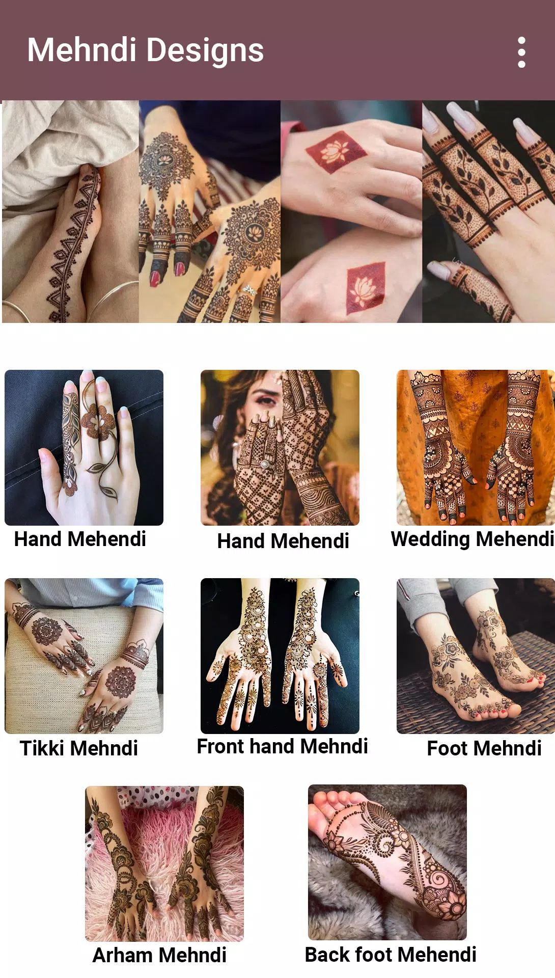 Bridal Henna Mehndi Designs APK for Android Download