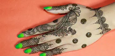 Nuovo design semplice di Mehndi