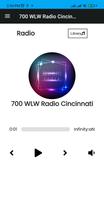 700 WLW Radio Cincinnati पोस्टर