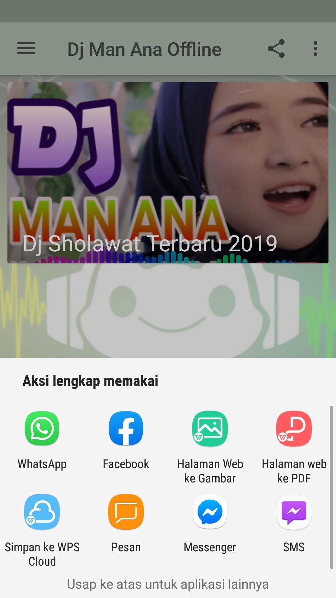 Dj Man Ana Sholawat Terbaru Offline For Android Apk Download