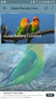 Suara Burung Lovebird Masteran تصوير الشاشة 1