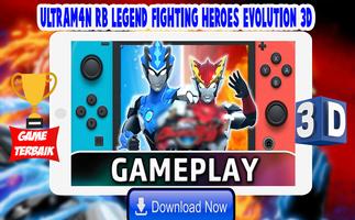 Ultrafighter3D Ultraman RB Legend Fighting Heroes Plakat