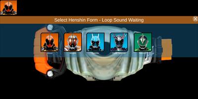 Ghost Henshin Belt Sim screenshot 1