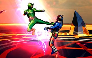 Rider Fighters : Double Henshin Wars Legend 3D Cartaz