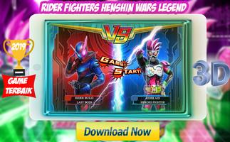 Rider Fighters  Ex-Aid Henshin Wars Legend 3D Affiche