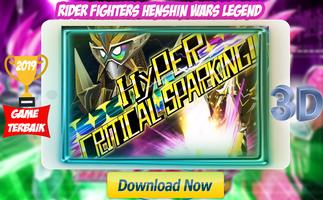 Rider Fighters  Ex-Aid Henshin Wars Legend 3D imagem de tela 2